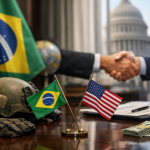 Patriotismo Brasileiro e Dependência Externa: quando o discurso nacional busca apoio em Washington