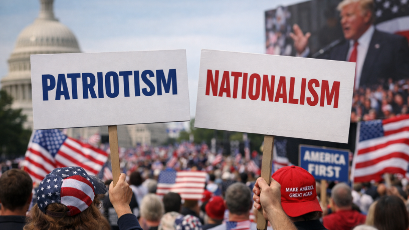 Patriotismo ou Nacionalismo? O Debate que Expõe a Crise da Democracia nos Estados Unidos